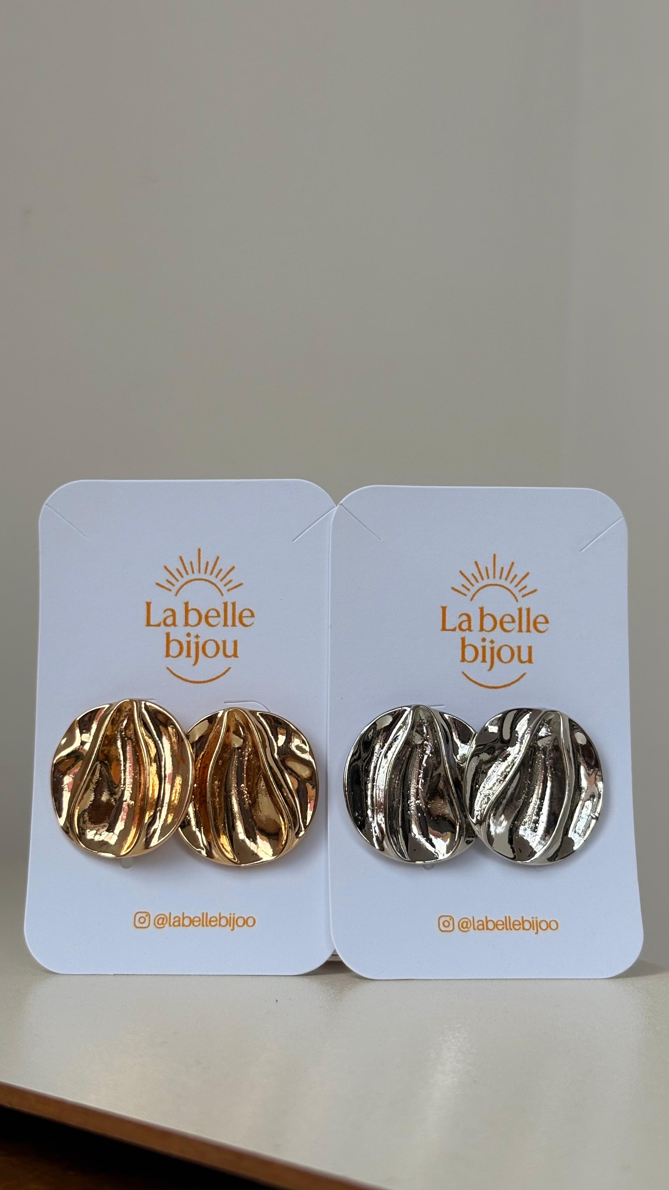 Brinco Eclipse Prateado